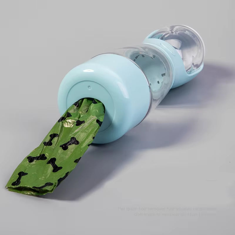 3-in-1 Portable Pet Water Bottle: Multifunctional Outdoor Water Dispenser for Dogs and Cats, Leak-Proof Design